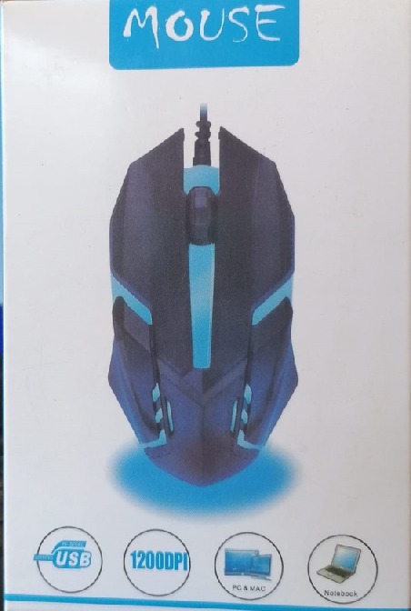 Blue Wire Mouse