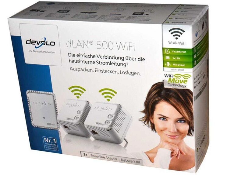 Devolo dLAN 500 WiFi 500Mbps 2 adapters